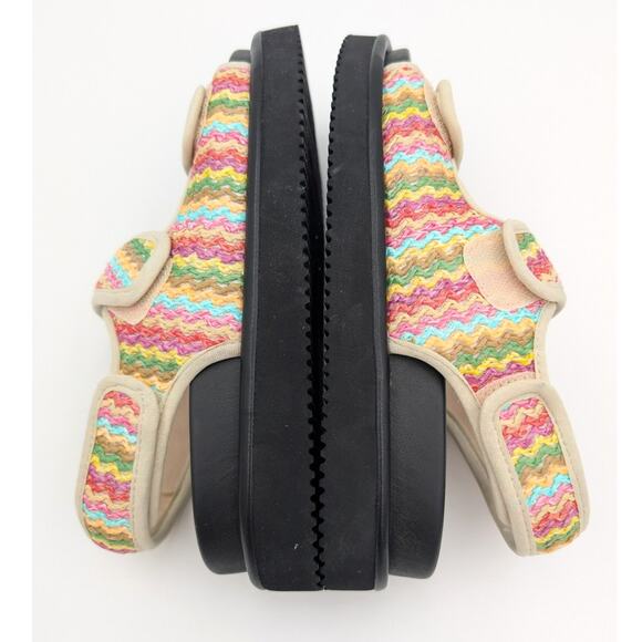 ABound Chance Platform Sandal Women's Yellow Clover Multi Size US6M - Picture 9 of 10